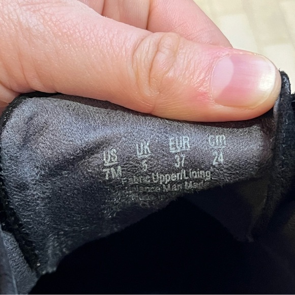 Dr. Scholl's Black Lace-Up Ankle Booties - Picture 4 of 9